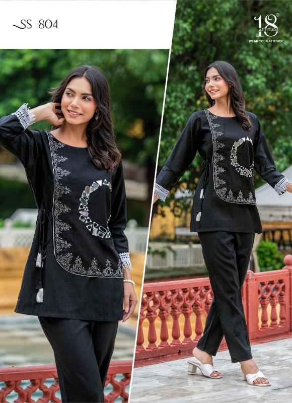 18 attitude sho-shaa vol 8 new trendy premium viscose fullstitch cord-sets