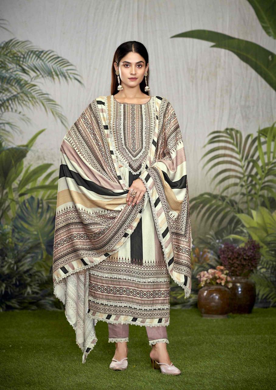 azaa vol 2 by the hermitage shop digital print viscose pakistani salwar kameez 