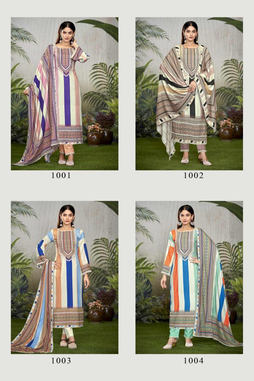 azaa vol 2 by the hermitage shop digital print viscose pakistani salwar kameez 