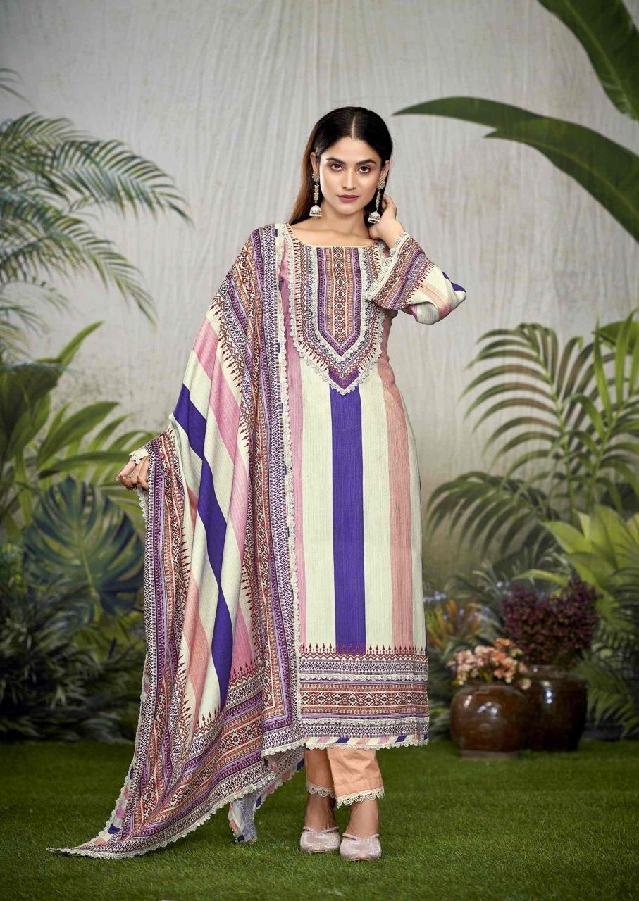 azaa vol 2 by the hermitage shop digital print viscose pakistani salwar kameez 