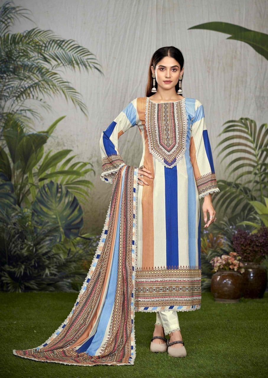 azaa vol 2 by the hermitage shop digital print viscose pakistani salwar kameez 