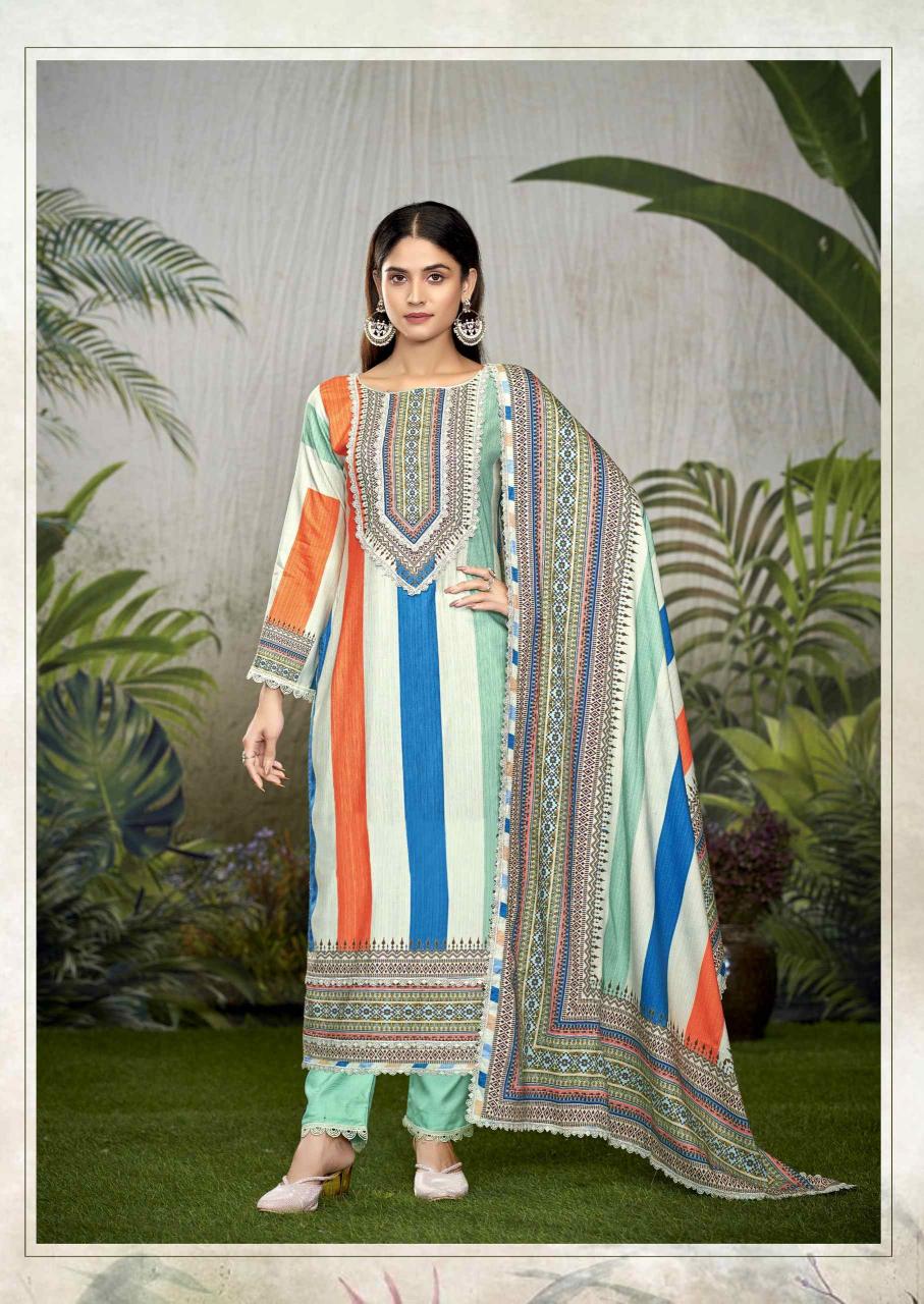 azaa vol 2 by the hermitage shop digital print viscose pakistani salwar kameez 