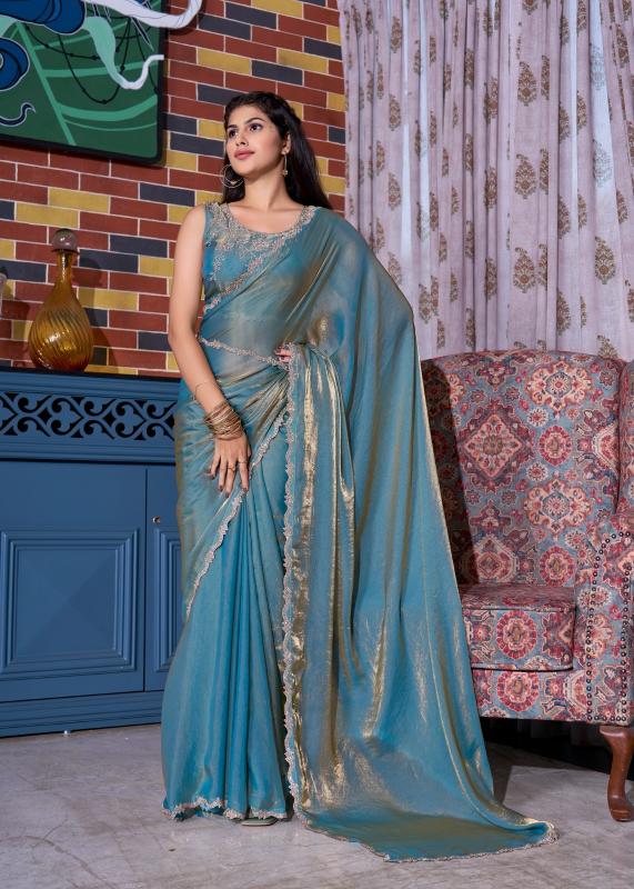 mehek 827a to 827e satin silk handwork exclusive designer sarees for womens 
