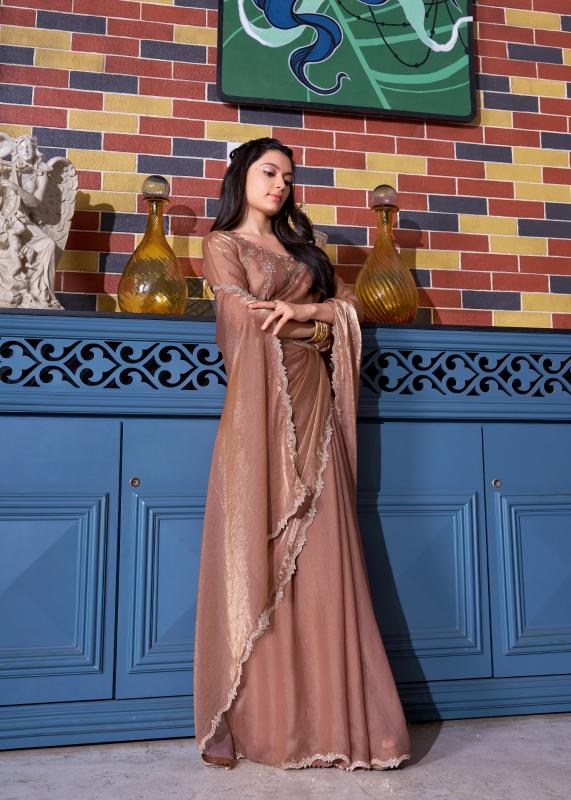 mehek 827a to 827e satin silk handwork exclusive designer sarees for womens 