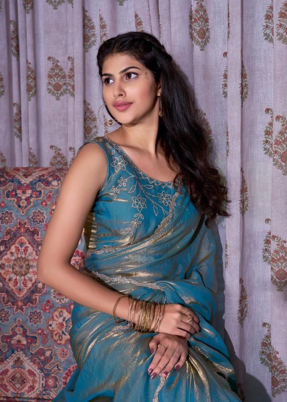 mehek 827a to 827e satin silk handwork exclusive designer sarees for womens 