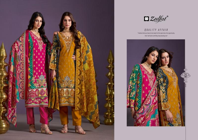 zulfat aayat vol 10 viscose rayon unstitch modern pakistani salwar suit 