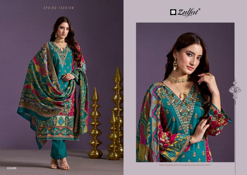 zulfat aayat vol 10 viscose rayon unstitch modern pakistani salwar suit 