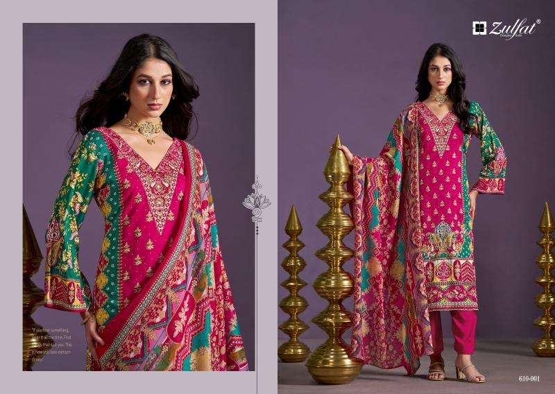 zulfat aayat vol 10 viscose rayon unstitch modern pakistani salwar suit 