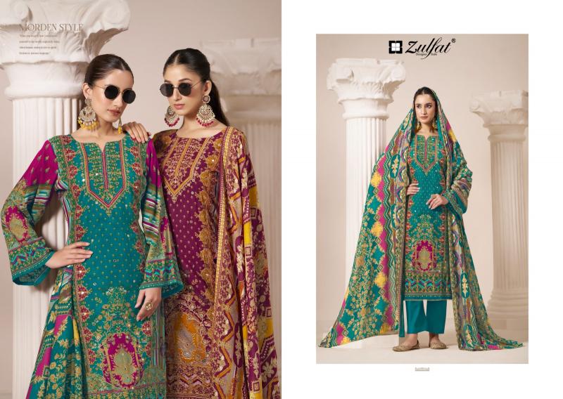 zulfat aayat vol 9 viscose rayon fully stitch gorgeous look big size salwar suit set 
