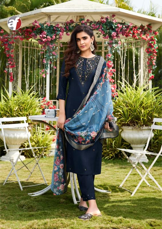 ghunghat vol 12 by anju fab dola silk full stitch fashionable plus size 3pcs dress