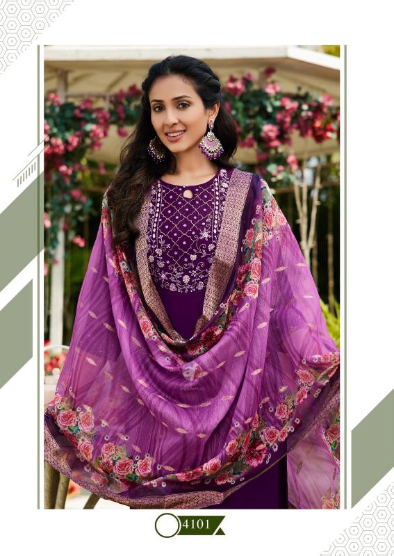 ghunghat vol 12 by anju fab dola silk full stitch fashionable plus size 3pcs dress