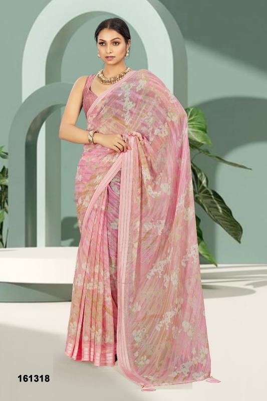 vallabhi prints ankolika vol 1 pretty look georgette saree wholesaler 