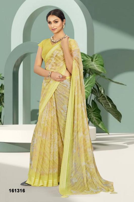 vallabhi prints ankolika vol 1 pretty look georgette saree wholesaler 