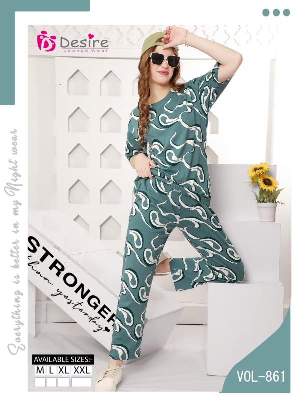 oversize vol 861 by desire populra design fully stitch shinker night suit for women 