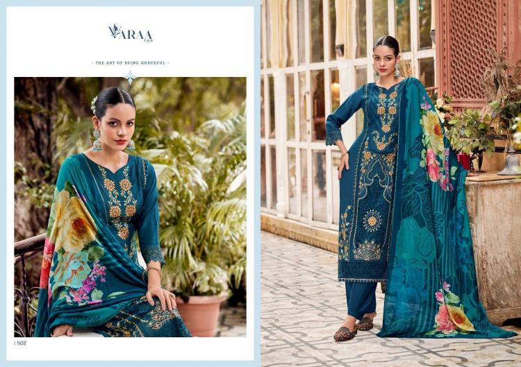 varaa fab gulistaan vol 1 colour addition bemberg muslin dress material 