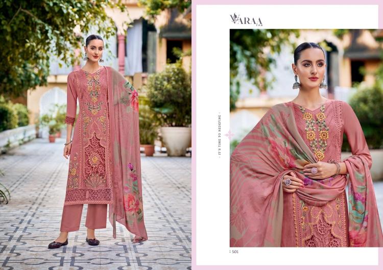 varaa fab gulistaan vol 1 colour addition bemberg muslin dress material 