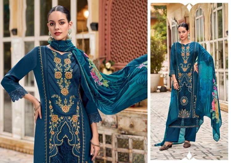 varaa fab gulistaan vol 1 colour addition bemberg muslin dress material 