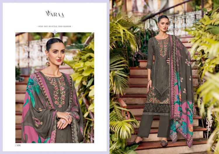 varaa fab gulistaan vol 1 colour addition bemberg muslin dress material 