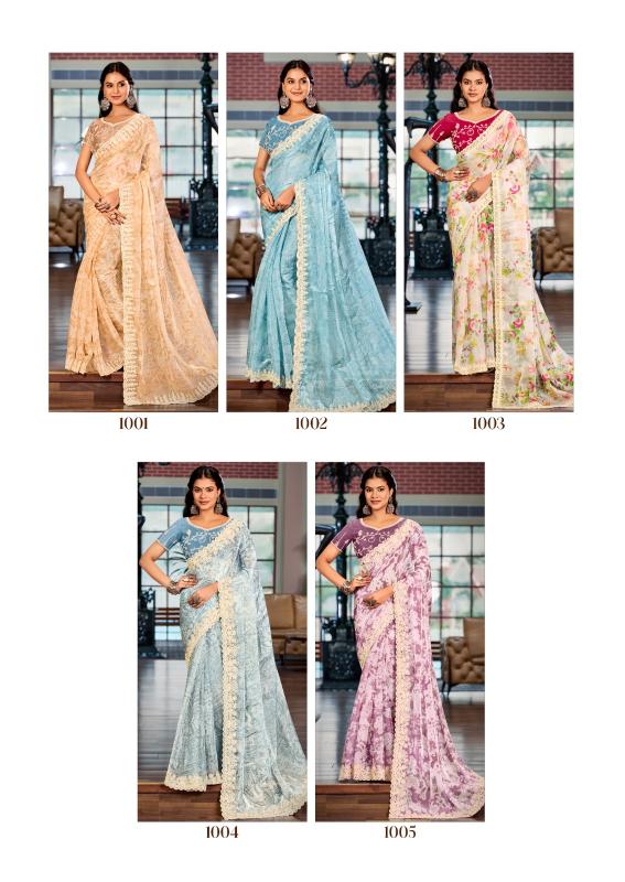 stavan launch juery vol 1 burberry fashionable design saree wholesaler 