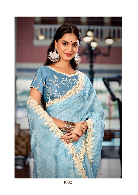 stavan launch juery vol 1 burberry fashionable design saree wholesaler 
