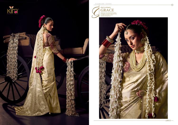 kesha by kira creation viscose exclusive designer sarees for every occasion