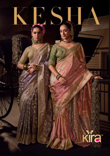 kesha by kira creation viscose exclusive designer sarees for every occasion