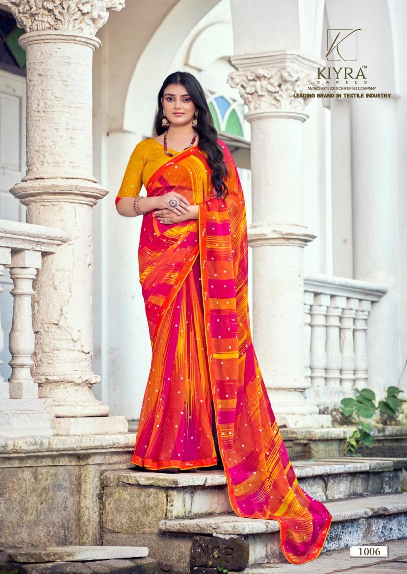 pashupati vol 1 kiyra georgette casual saree for ladies  