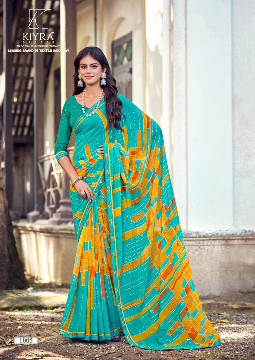 pashupati vol 1 kiyra georgette casual saree for ladies  