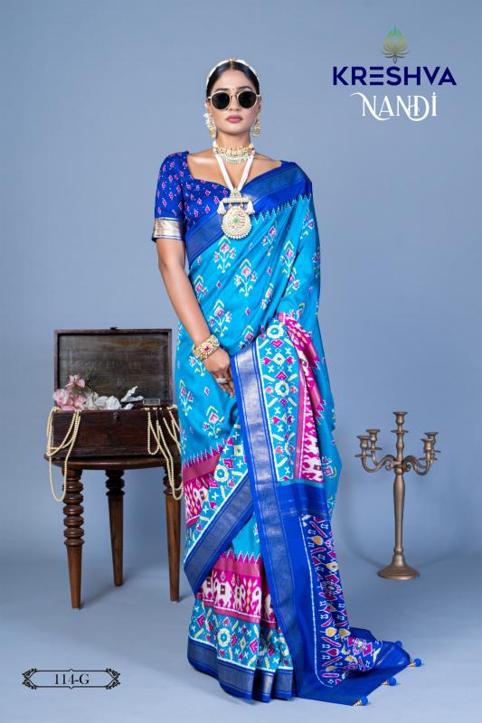 all time hit nandi by kreshva popular design silk luxurious silk sarees for women