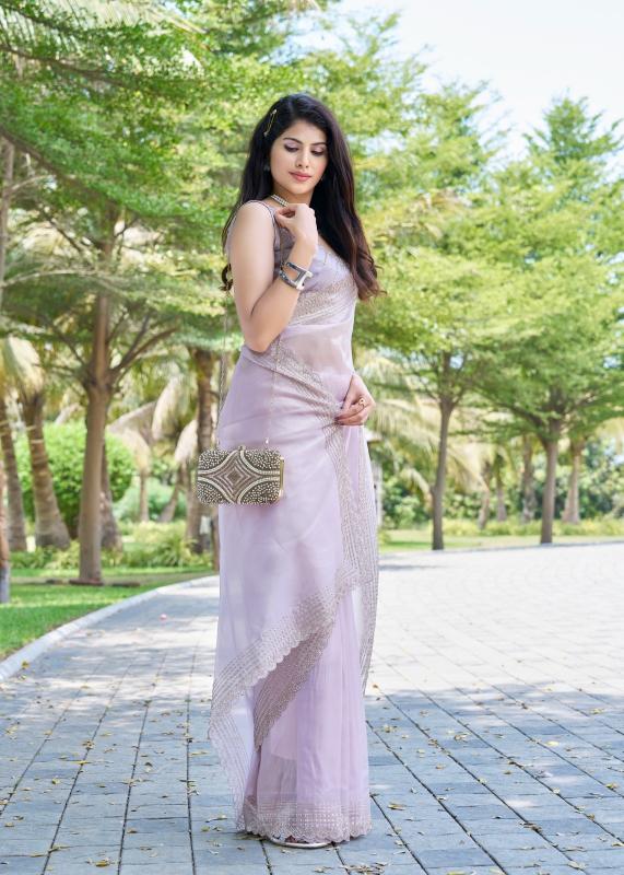 826a-826f by mehek raina silk handwork jarkan work luxurious sarees for women