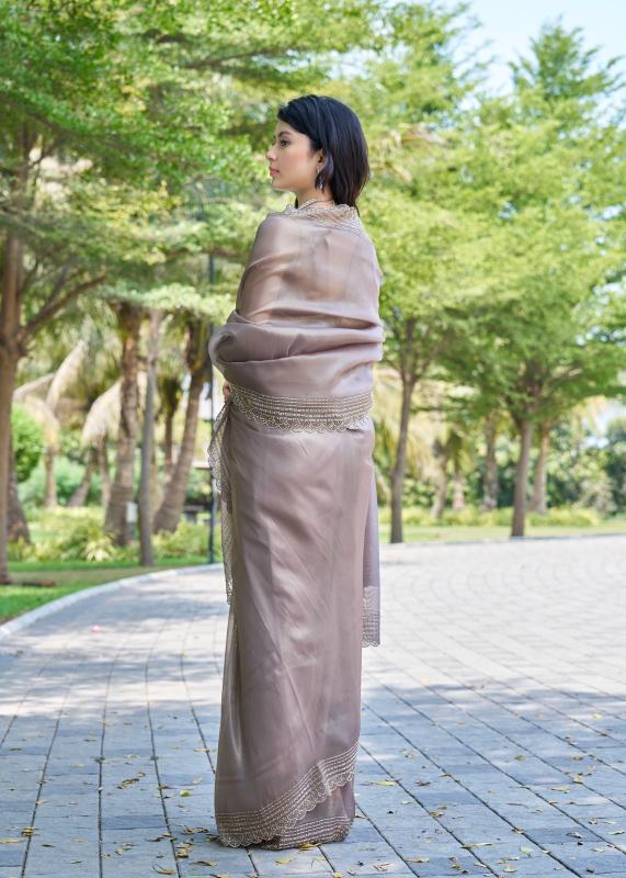 826a-826f by mehek raina silk handwork jarkan work luxurious sarees for women