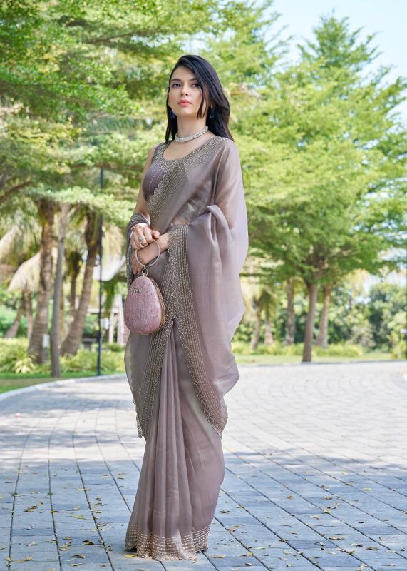 826a-826f by mehek raina silk handwork jarkan work luxurious sarees for women