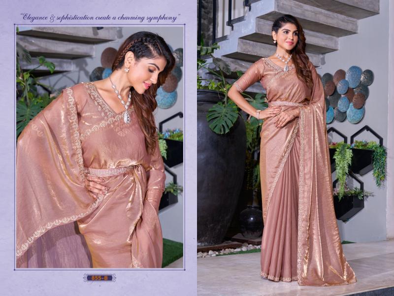 855a-855d by mehek luxurious satin silk sarees for women