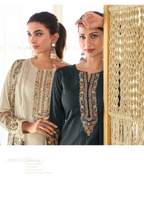 hermitage shop mughal new design jam satin unstitch salwar suit set 