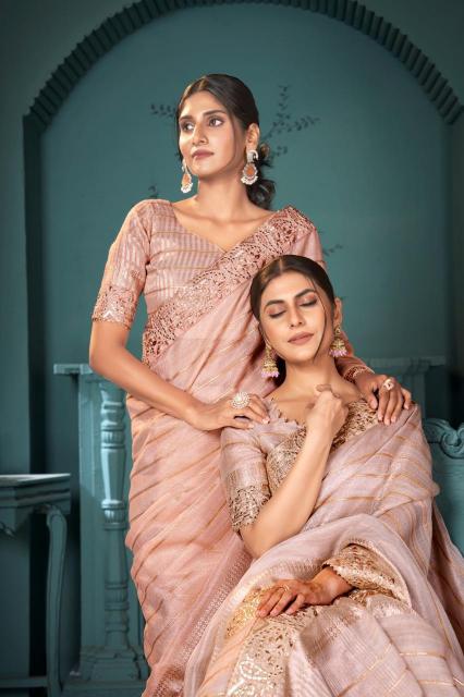 sumitra launch muskan cotton lining shop trendy sarees online at affordable prices