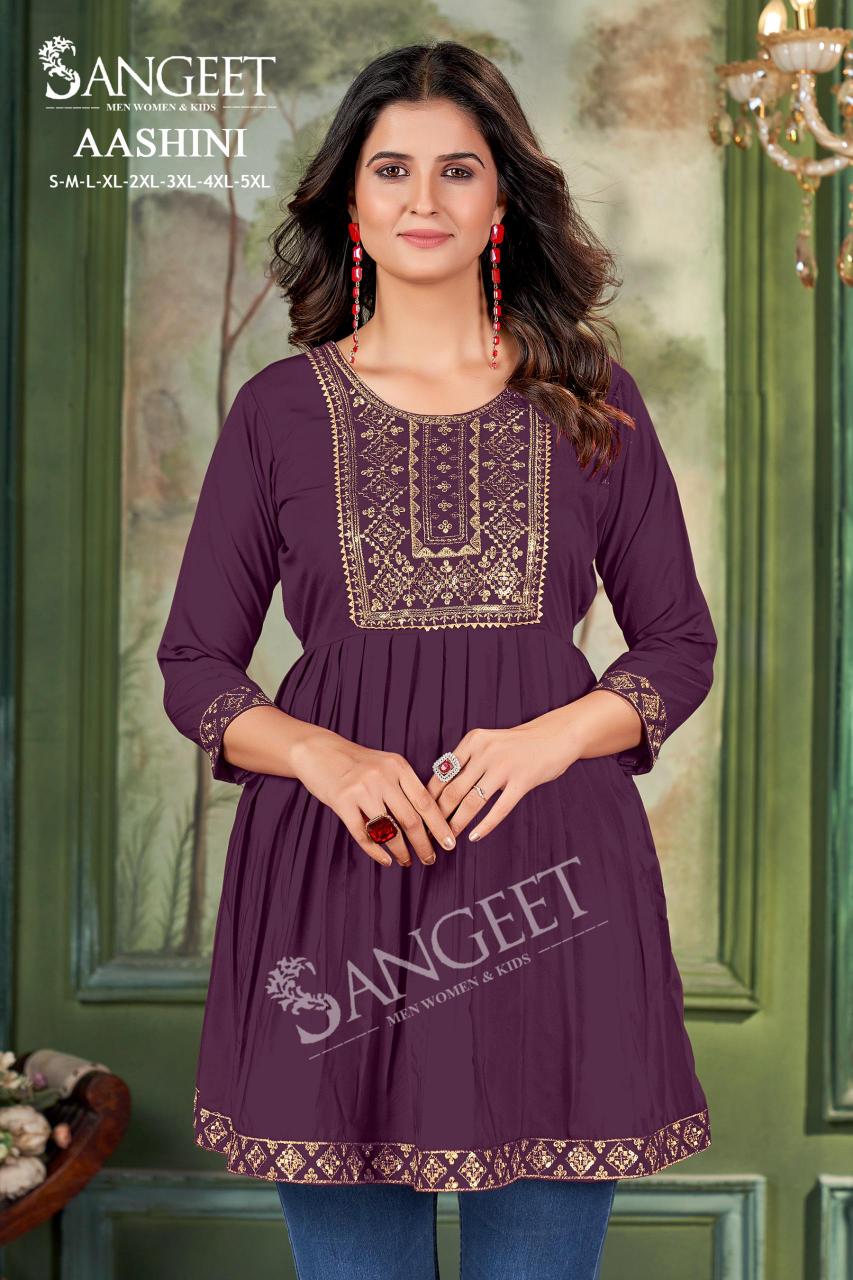 pr aashini malai rayon readymade big size casual short kurti online  