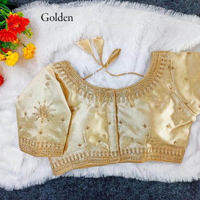 pr f star milan silk hit design party wear readymade blouse 