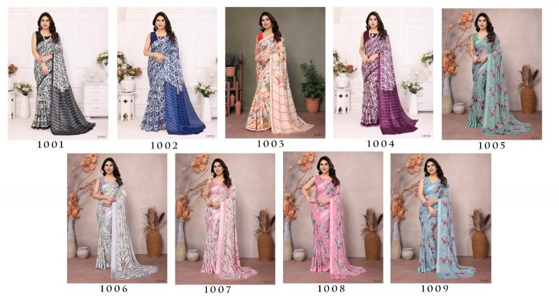 pr kanak vol 1 khadi moss satin unique colours indian sarees