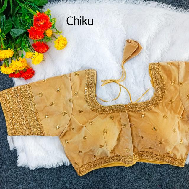 pr ridhi sidhi readymade exclusive designer velvet blouse