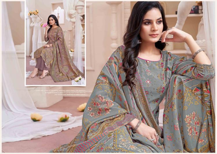 vp collection queen full stitch muslin pretty look plus size salwar suit set 