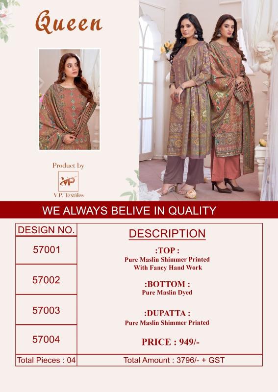 vp collection queen full stitch muslin pretty look plus size salwar suit set 