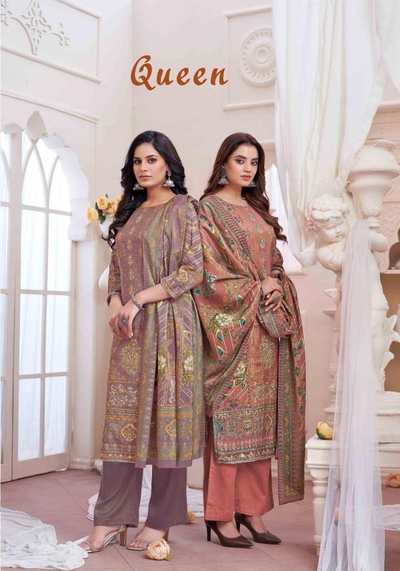 vp collection queen full stitch muslin pretty look plus size salwar suit set 