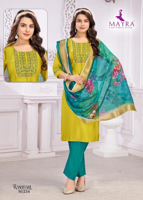 mayra fashion rasbhari readymade vertican dobi trendy 3pcs dress online at affordable prices 