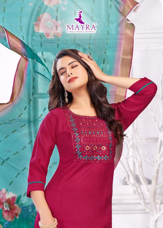 mayra fashion rasbhari readymade vertican dobi trendy 3pcs dress online at affordable prices 
