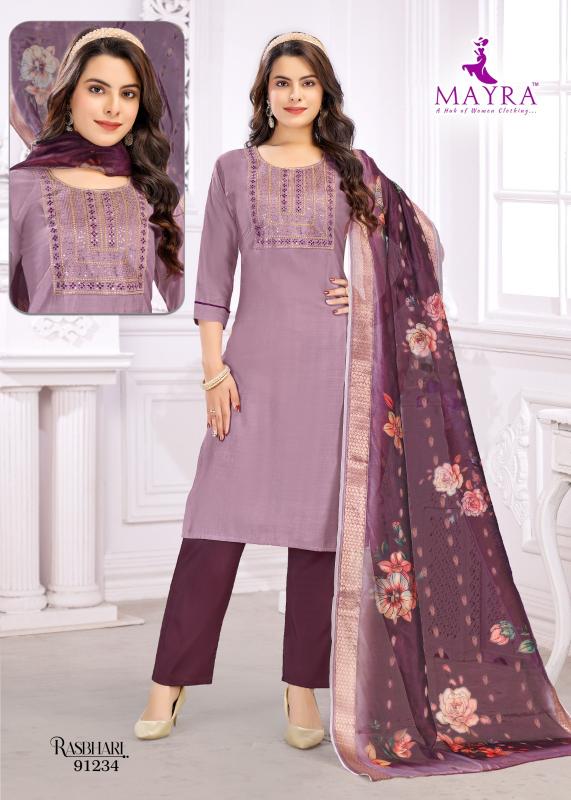 mayra fashion rasbhari readymade vertican dobi trendy 3pcs dress online at affordable prices 
