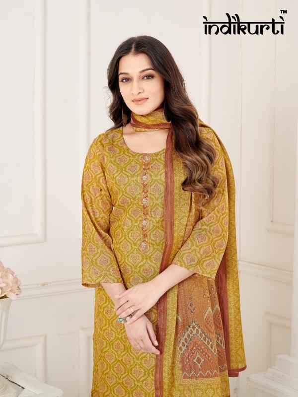 shanaya indikurti tissue readymade classic combo set churidar salwar suit