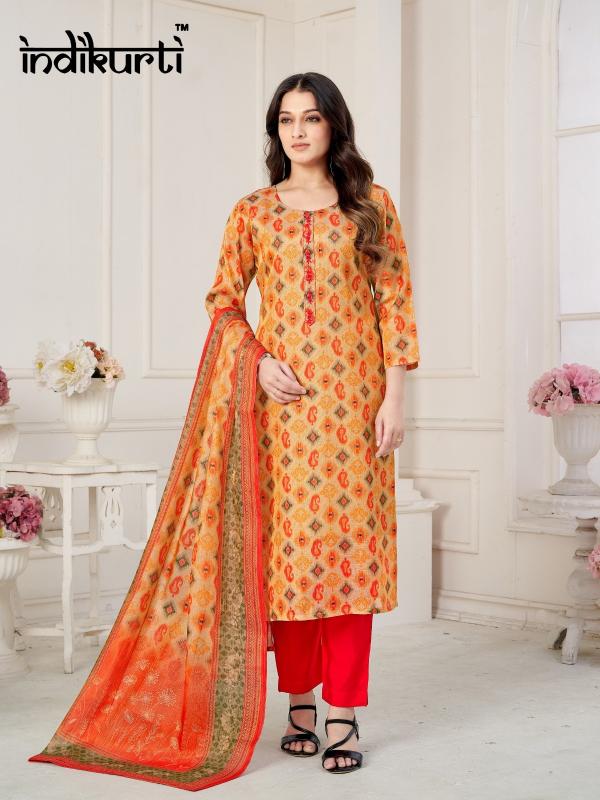 shanaya indikurti tissue readymade classic combo set churidar salwar suit