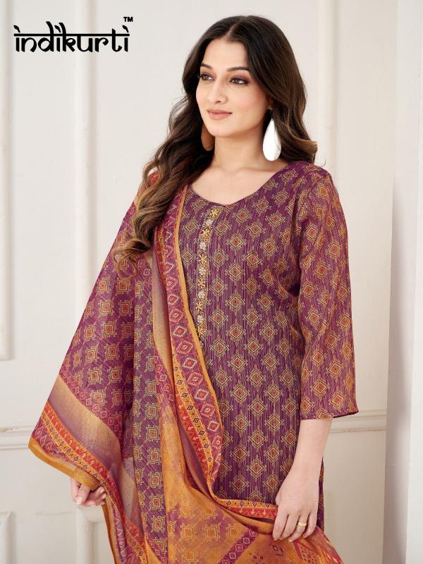 shanaya indikurti tissue readymade classic combo set churidar salwar suit