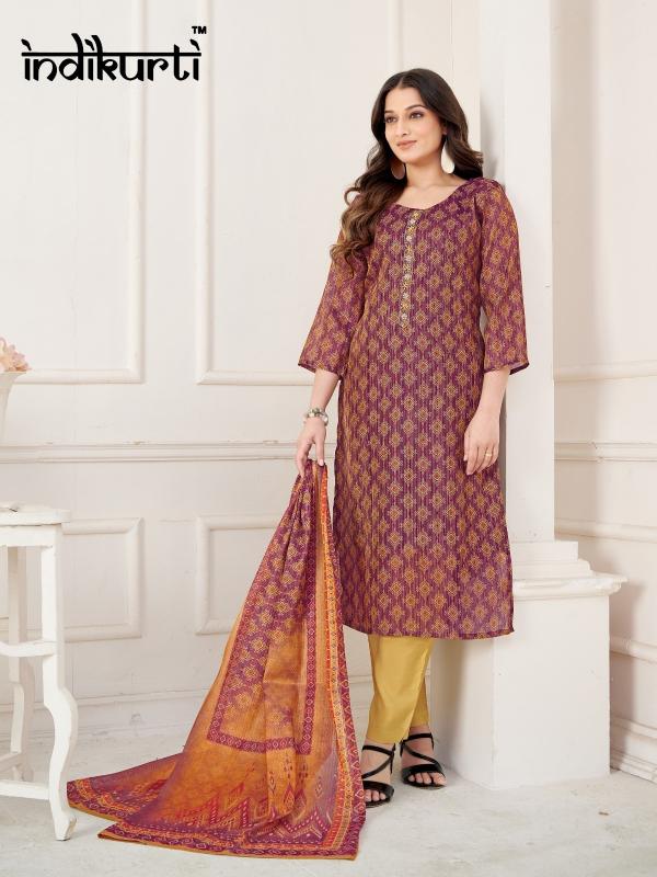 shanaya indikurti tissue readymade classic combo set churidar salwar suit