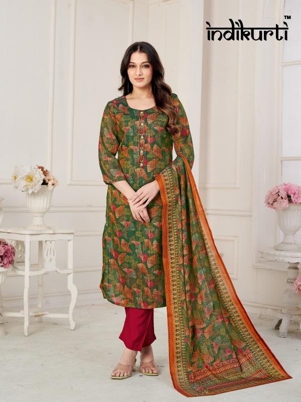 shanaya indikurti tissue readymade classic combo set churidar salwar suit